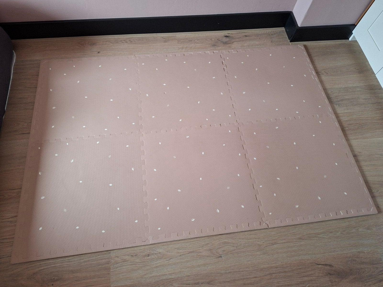 Love by Lily puzzelmat - speelmat mauve roze, Ophalen, Zo goed als nieuw, Meisje