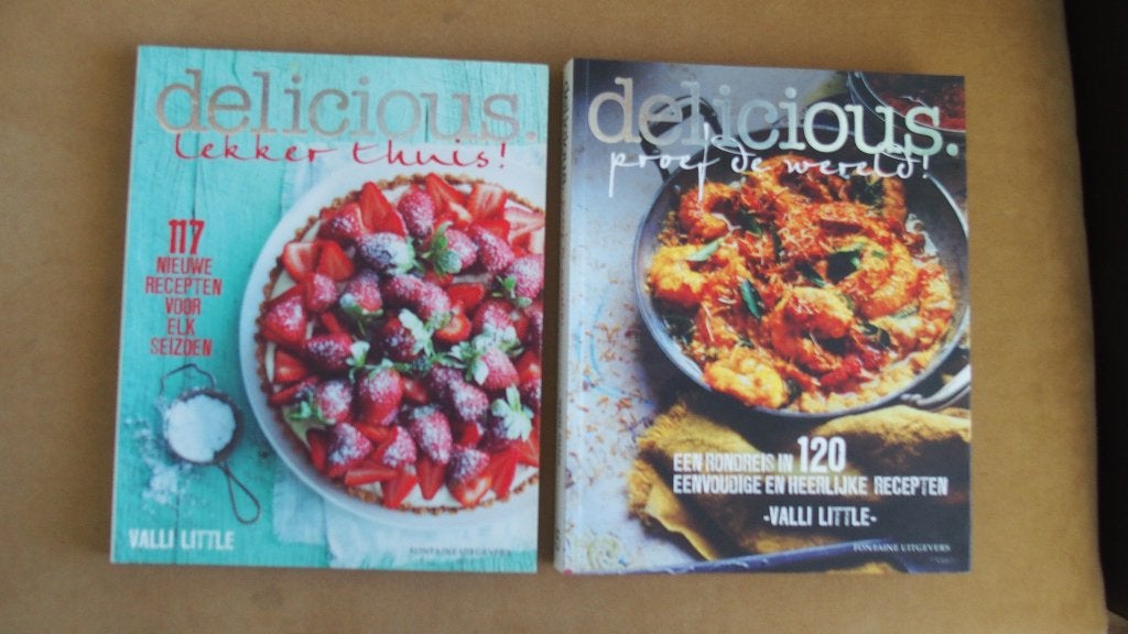 2x Delicous - Valli Little - kookboek, Valli Little, Zo goed als nieuw, Gezond koken, Tapas, Hapjes en Dim Sum