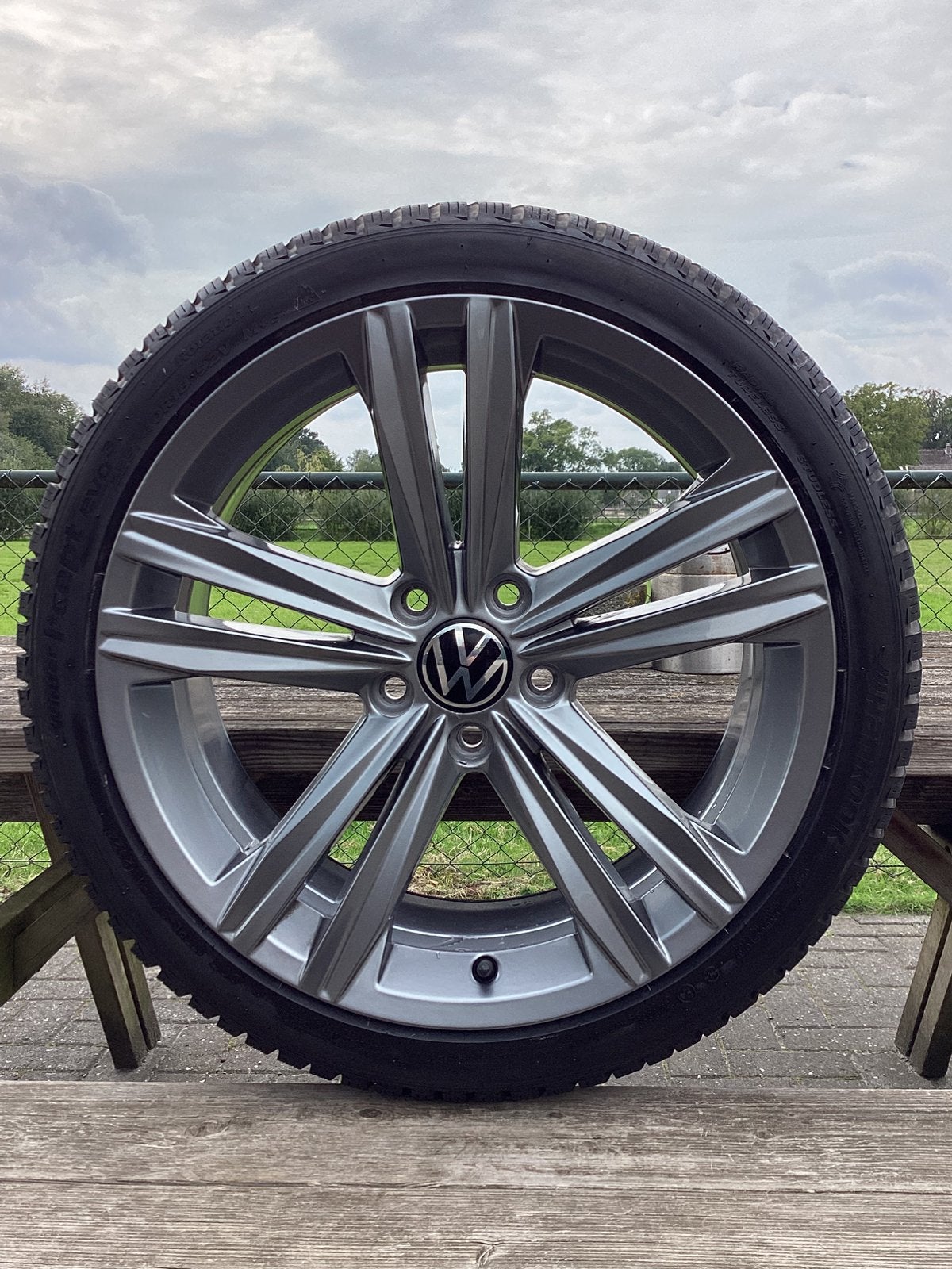 18” VW Golf 5/6/7/8 velgen 225-40-18 Hankook️❄️banden 4x8 mm, 18 inch, Banden en Velgen, Nieuw, Personenwagen