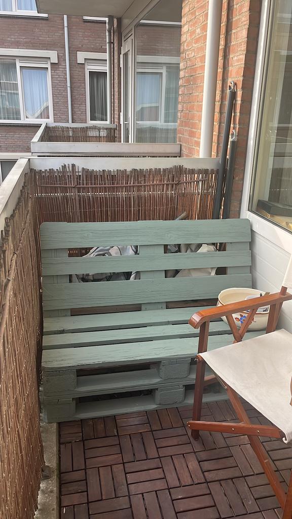 Pallet bankje, Ophalen, Gebruikt, Hout
