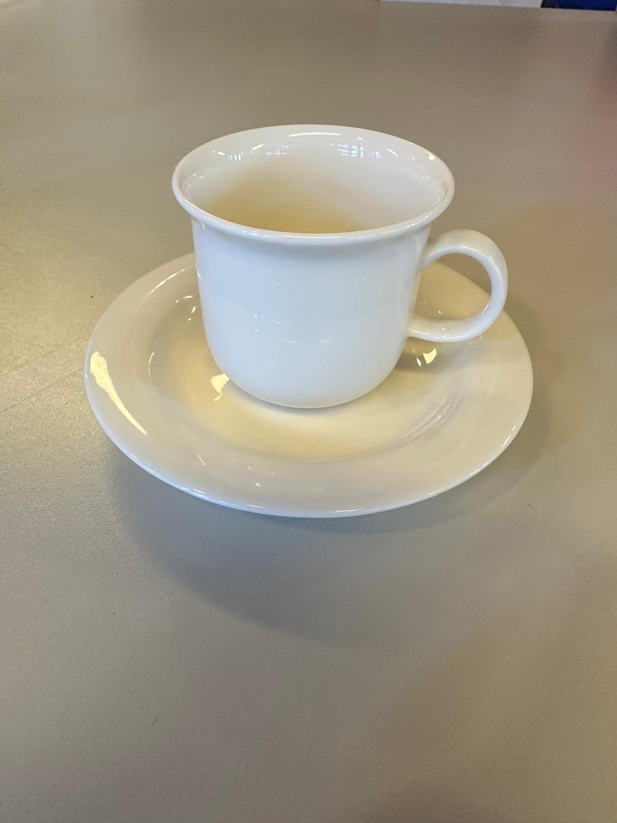 Arabia Finland Arctica koffieservies 12 kopjes + 15 schotel, Ophalen of Verzenden, Zo goed als nieuw, Overige typen