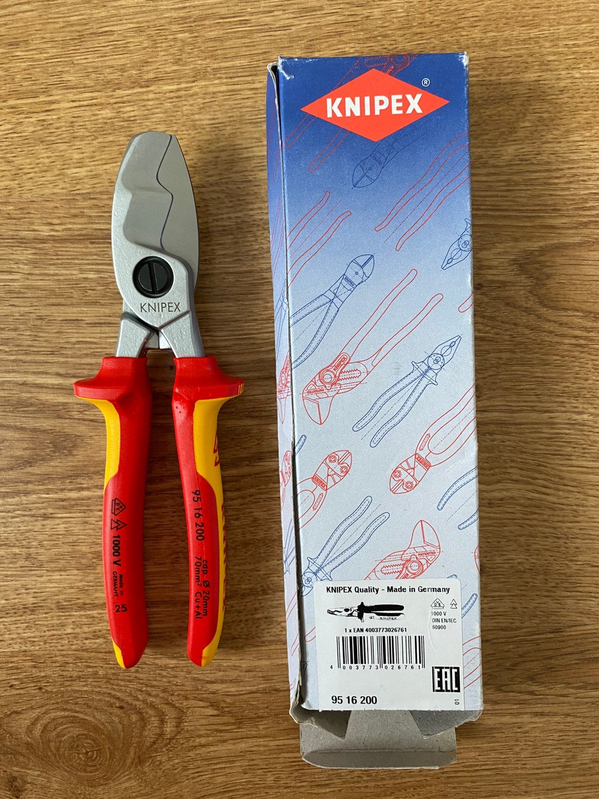 Knipex 95-16-200 Nieuw, Ophalen of Verzenden, Nieuw