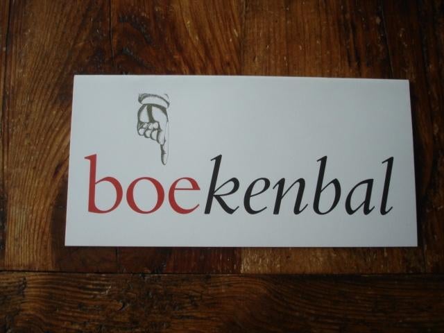 Boekenweek.(1424) programma boekenbal 1994. Poezie centraal, Ophalen of Verzenden, Zo goed als nieuw