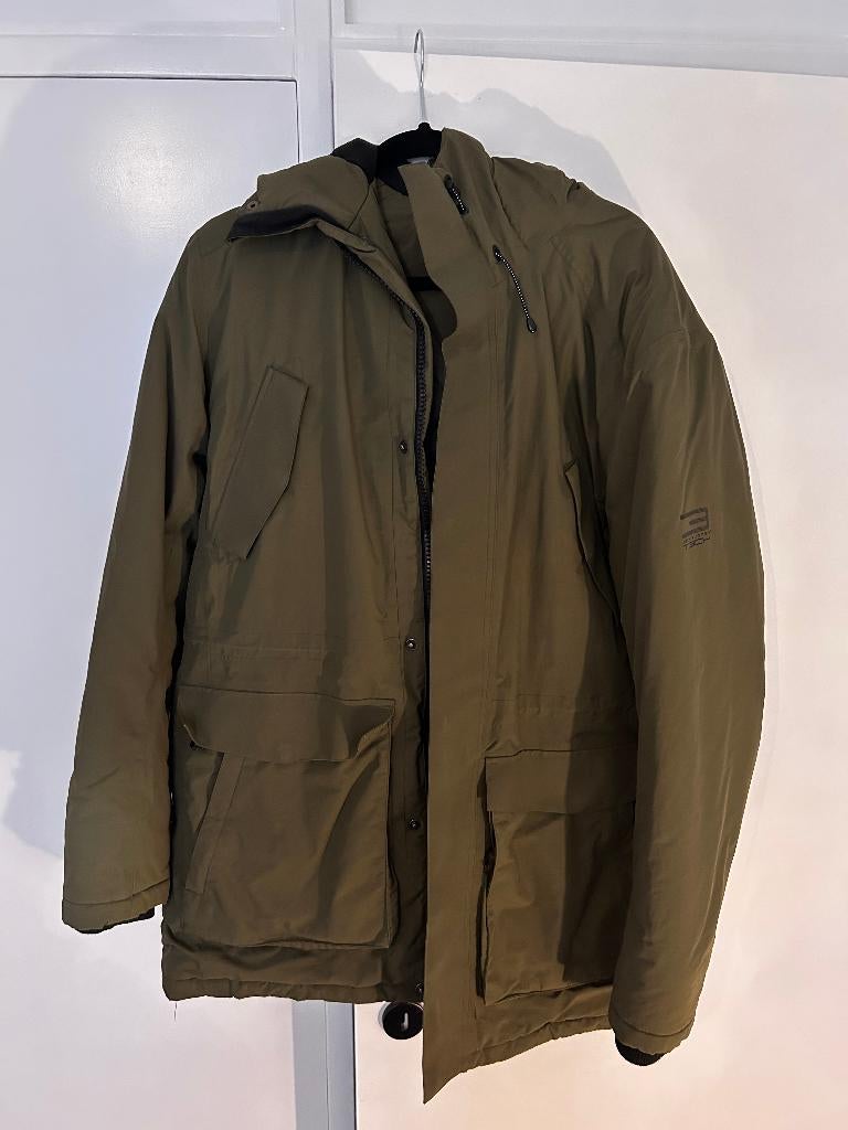 Winterjas heren Jack & jones, Kleding | Heren, Jassen | Winter, Maat 52/54 (L), Ophalen of Verzenden, Gedragen, Groen