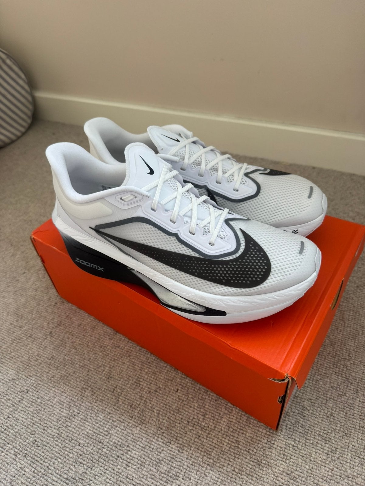 Nike Performance Zoom Fly 6 maat 46, Nieuw, Ophalen of Verzenden, Wit, Sportschoenen