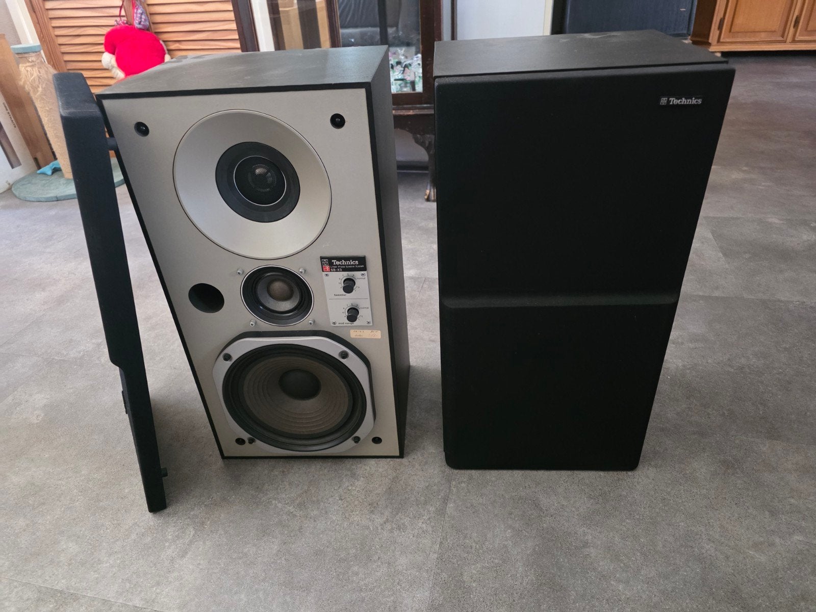 Vintage Technics SB-X3 luidsprekers - Goede staat, Audio, Tv en Foto, Luidsprekers, Stereo speakers, Zo goed als nieuw, 60 tot 120 watt