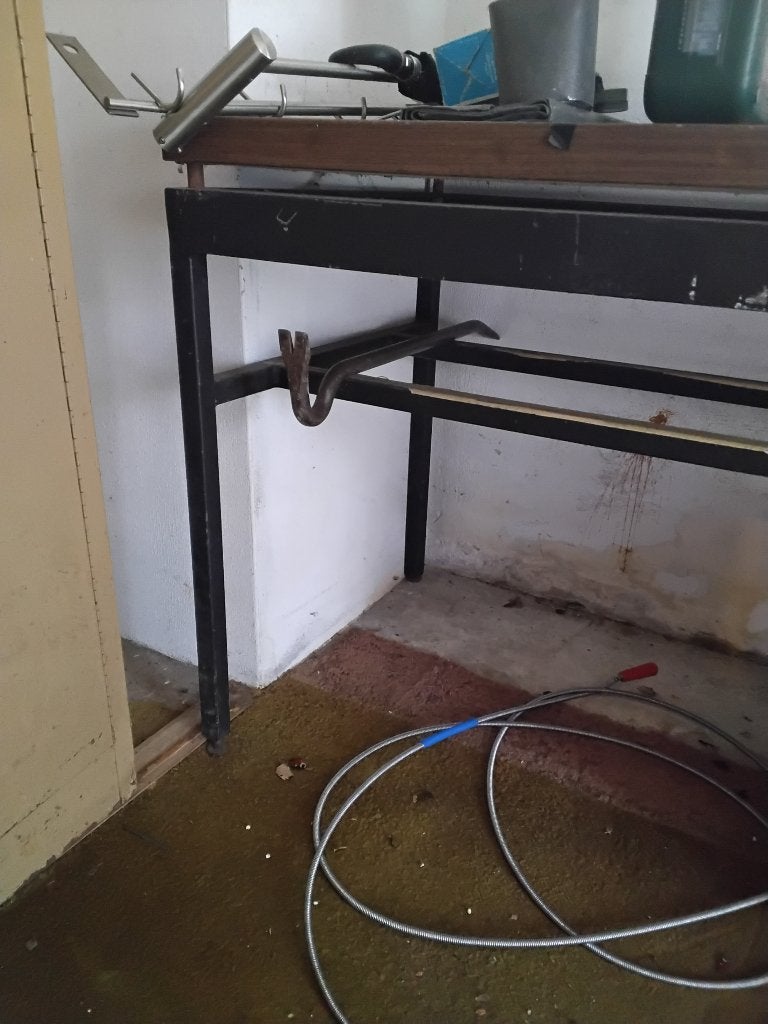 2 Oude werkbanken, Ophalen, Gebruikt, 120 tot 170 cm