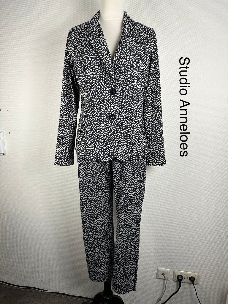 Studio Anneloes Broekpak  (mt: 40) 20,2/9767, Maat 38/40 (M), Studio Anneloes, Zwart, Studio Anneloes