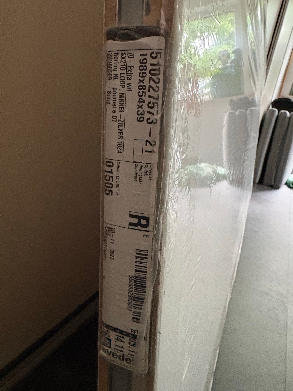 Nieuwe Svedex binnendeur opdek met valdorpel, Ophalen, 80 tot 100 cm, Binnendeur, Nieuw
