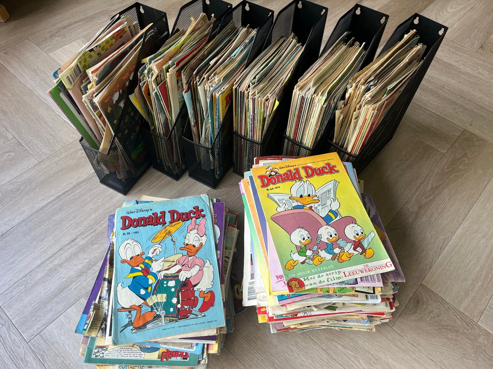 Grote verzameling Donald Duck tijdschriften, Meerdere stripboeken, Ophalen, Gelezen