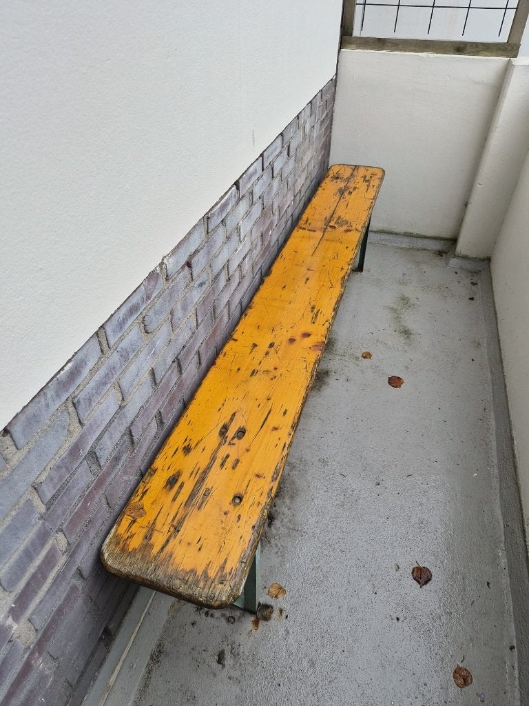 Bierbank, Ophalen, Gebruikt, Hout