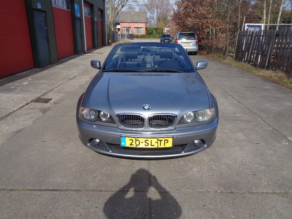 BMW 3-Serie 2.0 CI 318 Cabrio 2003 Grijs nw ketting zet, 13 km/l, 1995 cc, 4 cilinders, Cabriolet
