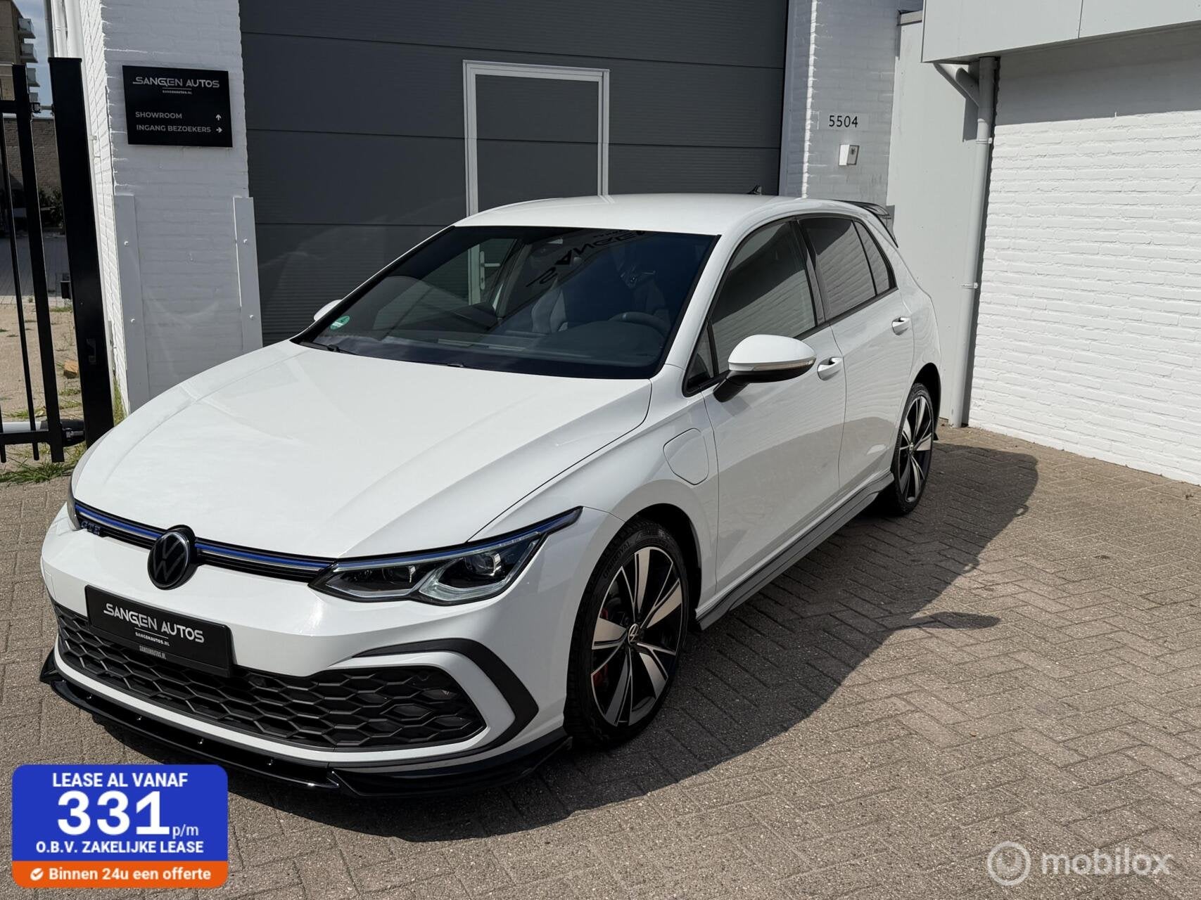 Volkswagen Golf 1.4 Gte IQ Light GTI look Led 18 inch, Auto's, Gebruikt, Euro 6, 4 cilinders, Wit