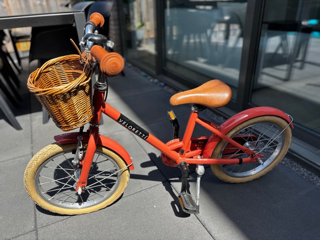 Veloretti Maxi Fiets, Ophalen, Terugtraprem, Zijwieltjes, 16 tot 20 inch