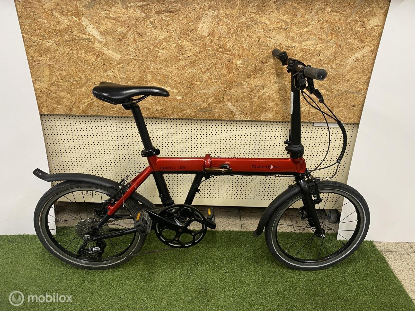 DAHON HEMINGWAY D9 2023 VOUWFIETS 9V, DAHON, Zo goed als nieuw, Dahon
