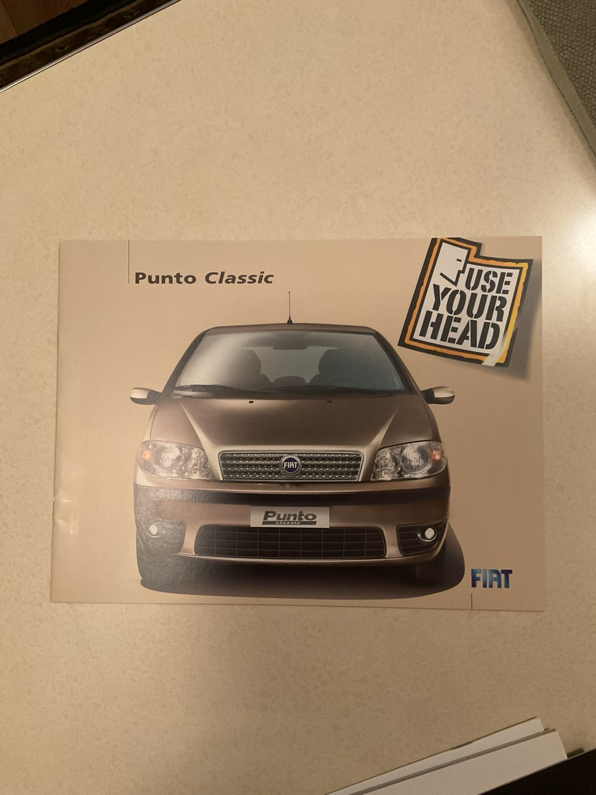 Fiat Punto Classic brochure in nieuwstaat, Ophalen of Verzenden, Nieuw, Overige merken