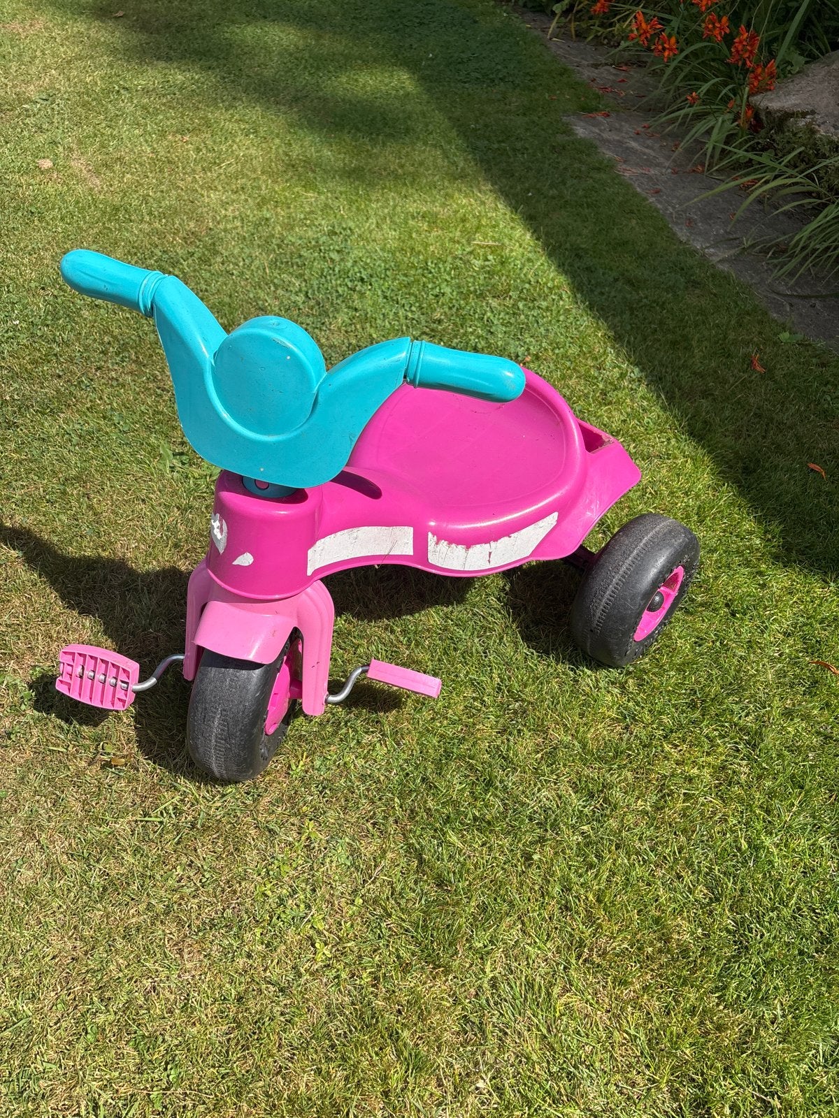 Roze driewieler voor kinderen - Gebruikt, Ophalen of Verzenden, Gebruikt