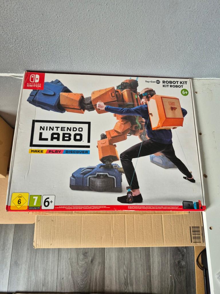Nintendo Labo Toy-Con 02 Robot Kit voor Switch, Ophalen of Verzenden, Zo goed als nieuw