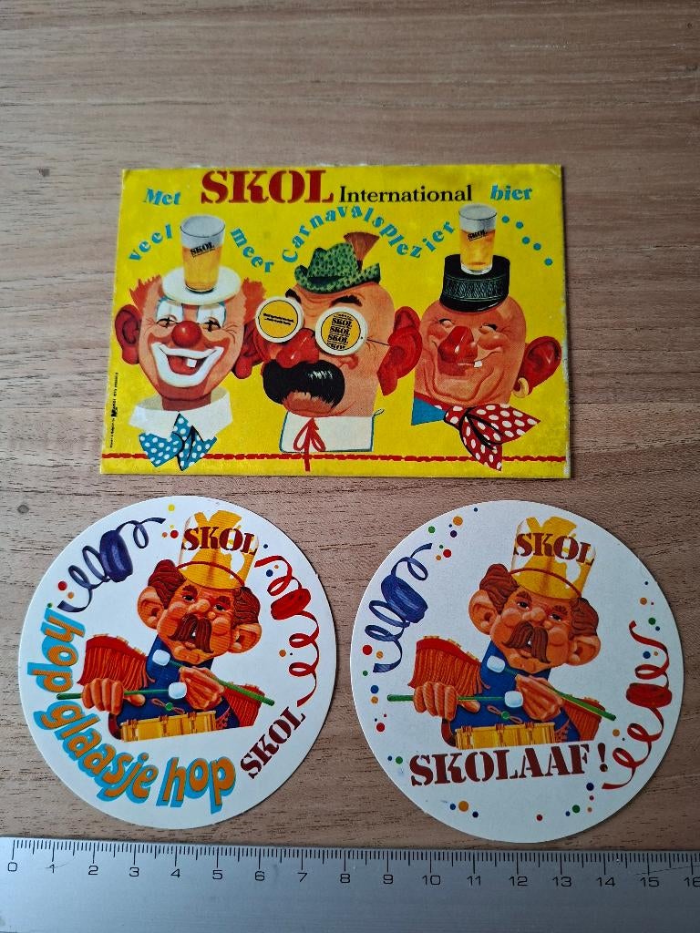 Stickers Skol, Ophalen of Verzenden, Zo goed als nieuw, Merk