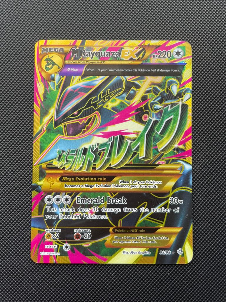 MRayquaza EX (AOR 98) pokemon kaarten, Ophalen of Verzenden, Zo goed als nieuw