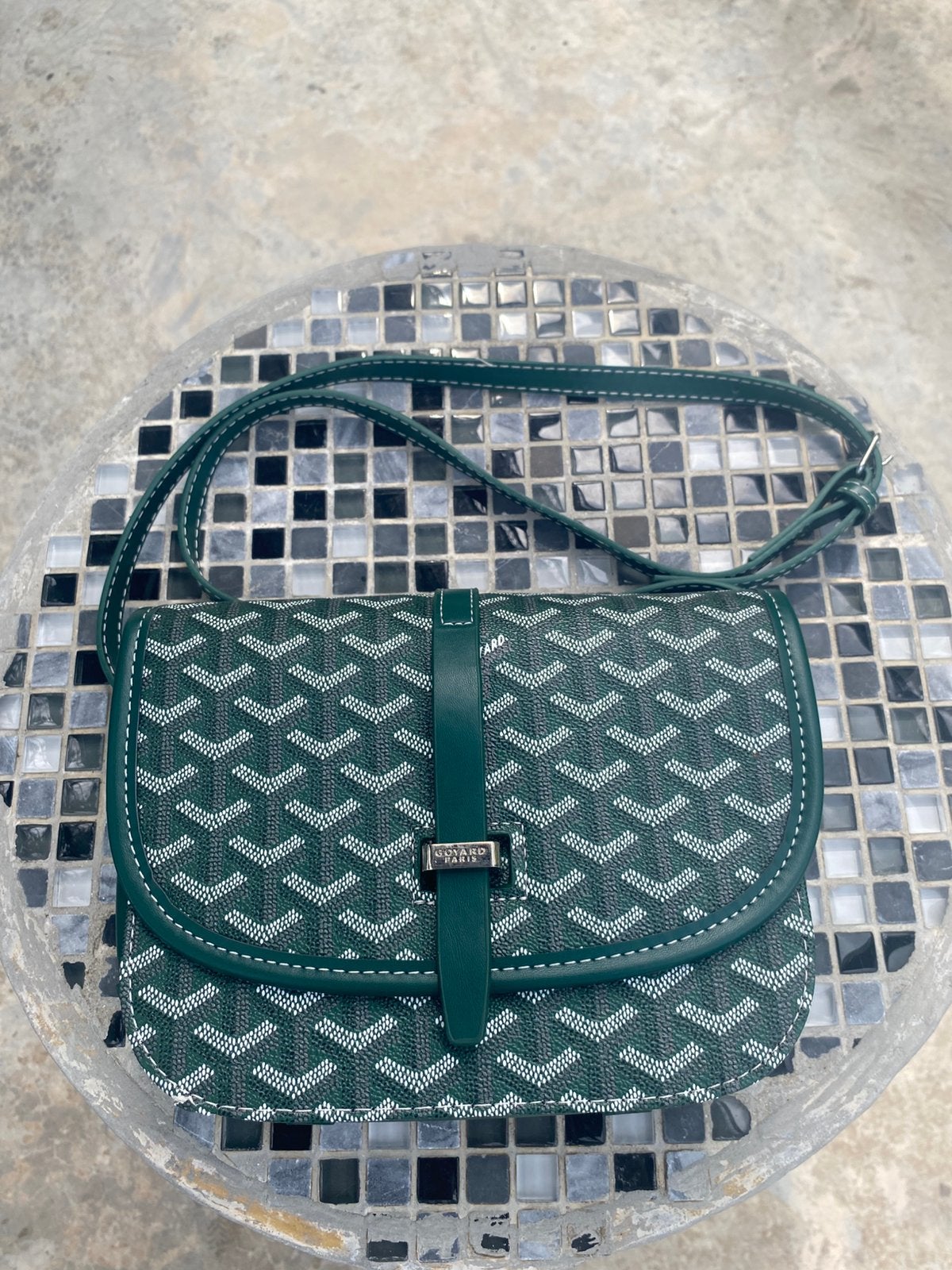 Goyard Handtas Groen - Gloednieuw met prijskaartje, Ophalen of Verzenden, Nieuw, Groen, Handtas