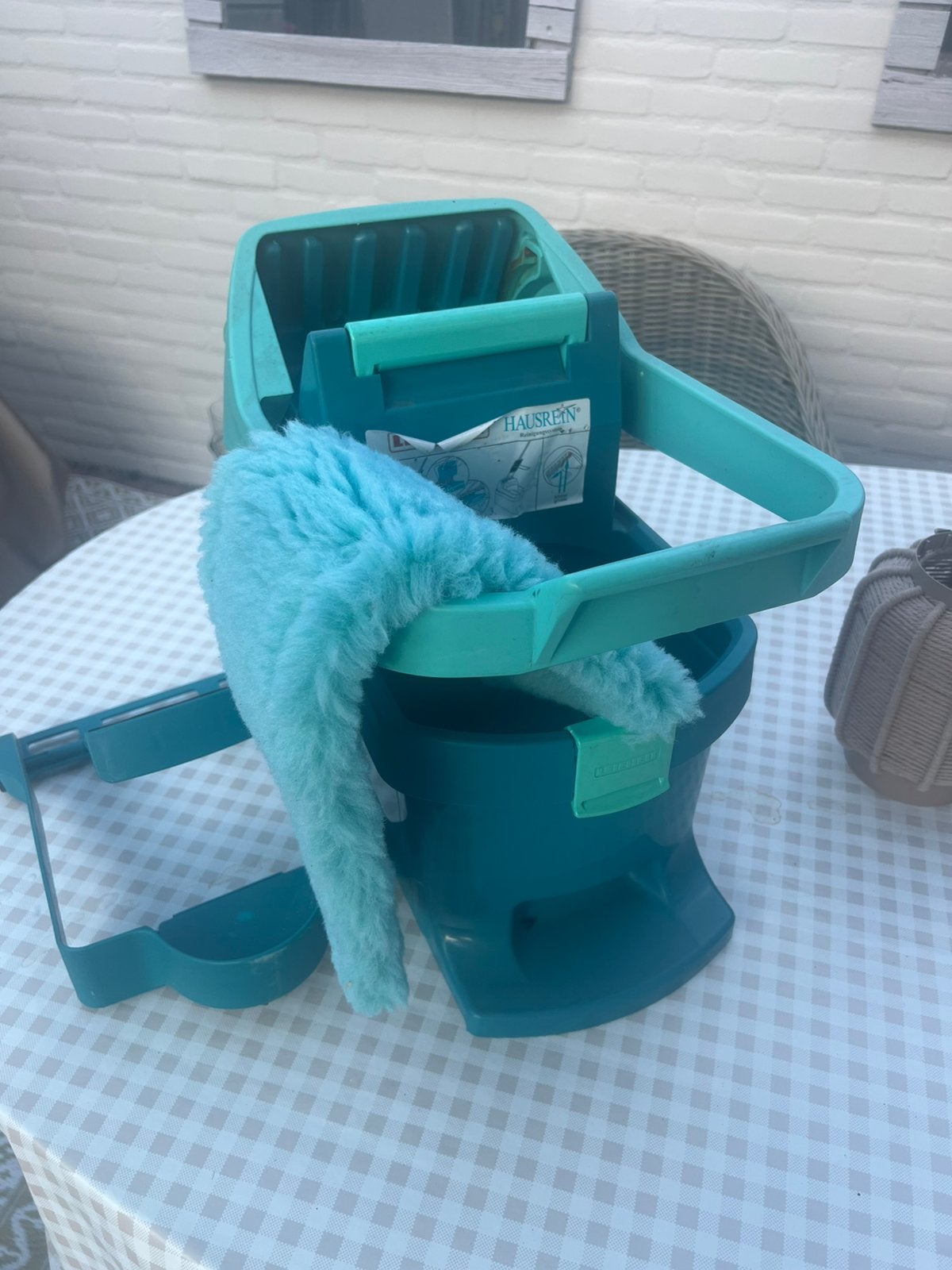 Leifheit Profi XL Vloerwisserset op wieltjes., Huis en Inrichting, Schoonmaakartikelen, Ophalen, Mop of Dweil