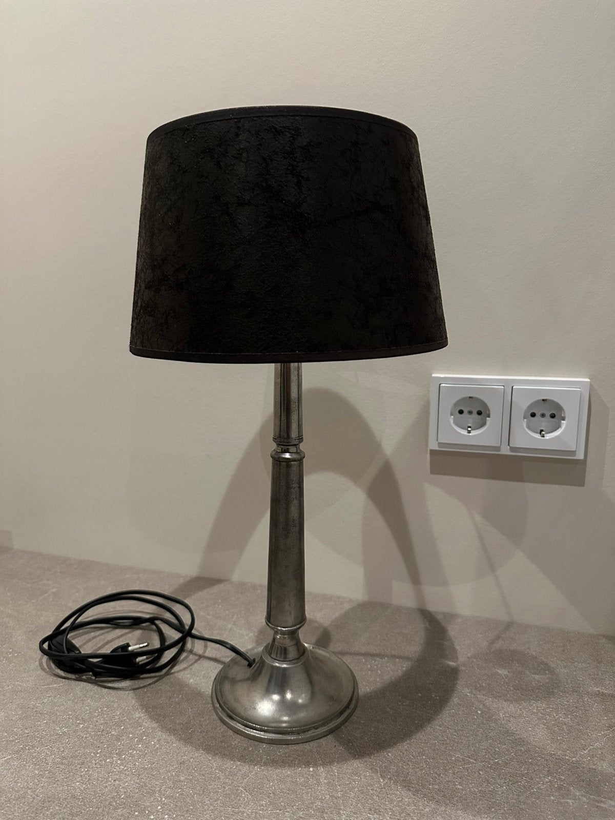 Kurz Edeltin, Lampenvoet incl kap, Ophalen, Overige materialen, Overige merken, 47 cm