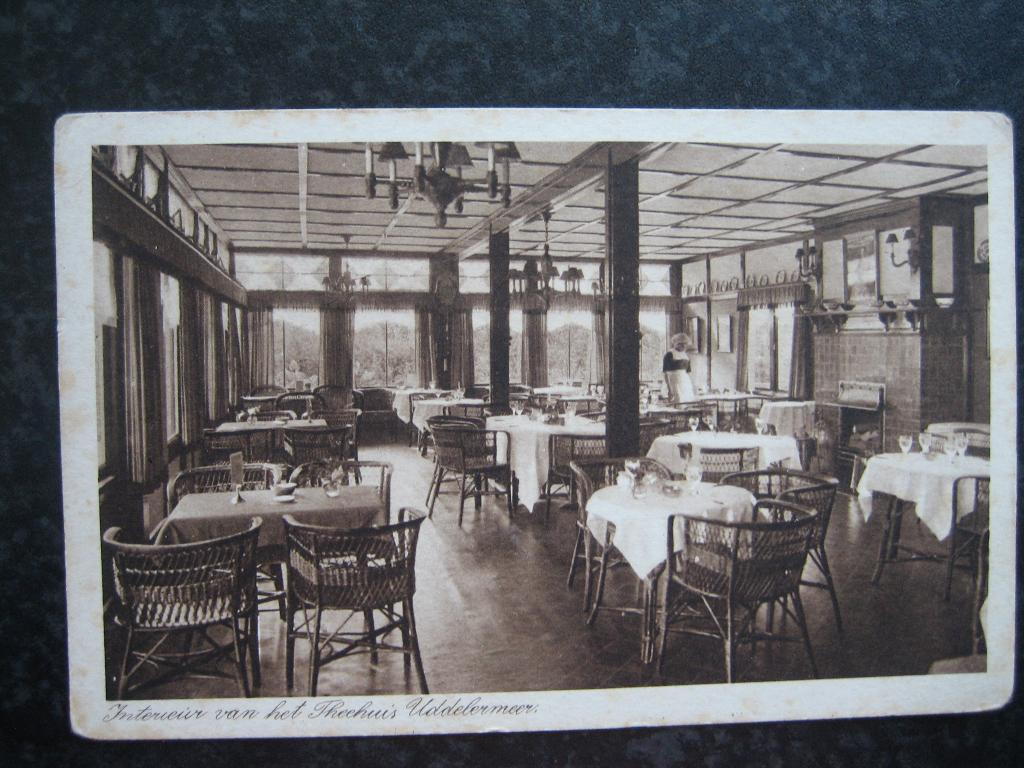 UDDELERMEER Theehuis Interieur C, Ophalen of Verzenden, 1920 tot 1940, Gelderland