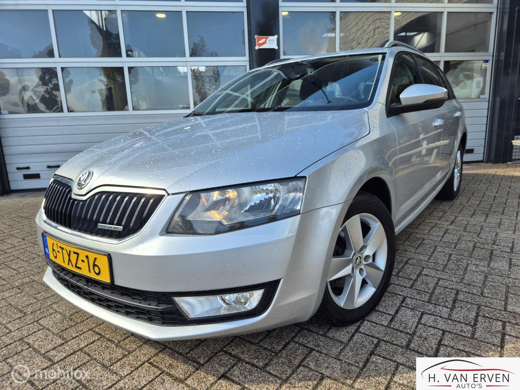 Skoda Octavia Combi 1.6 TDI Greenline Businessline, Voorwielaandrijving, Euro 5, 4 cilinders, Origineel Nederlands