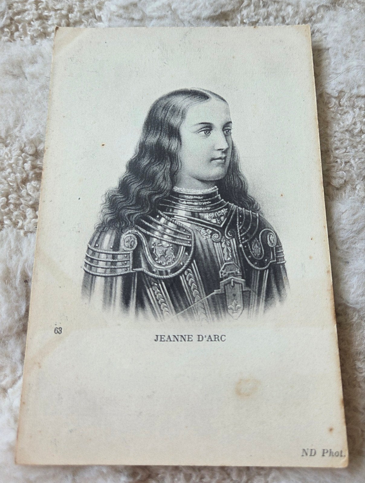 Jeanne d'Arc, Verzenden, Voor 1920, Ongelopen, Overige thema's