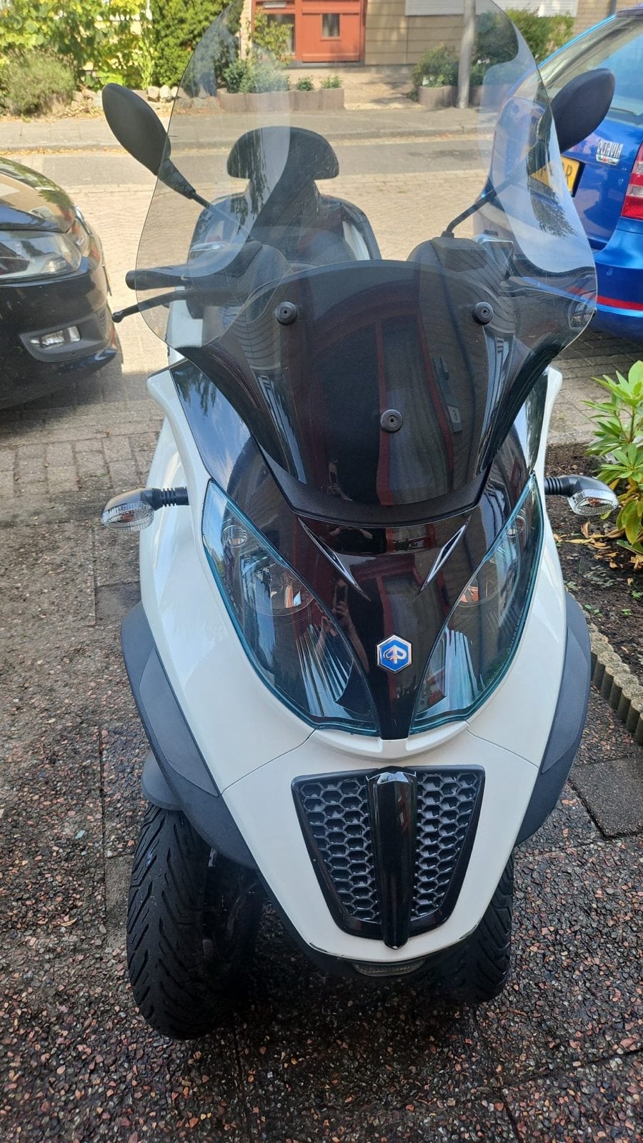 Piaggio MP3 500 LT sport, Ophalen
