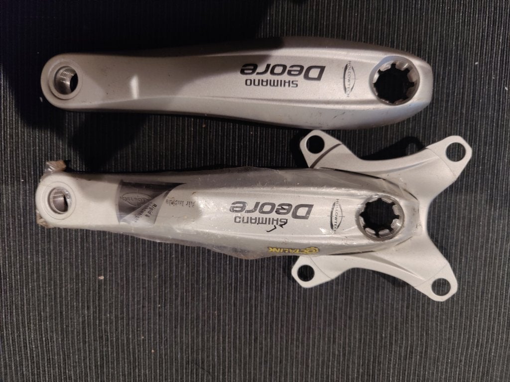 Shimano Deore FC-M530 Octalink cranks 170 mm, Crankstel of Pedalen, Mountainbike, Nieuw, Ophalen of Verzenden