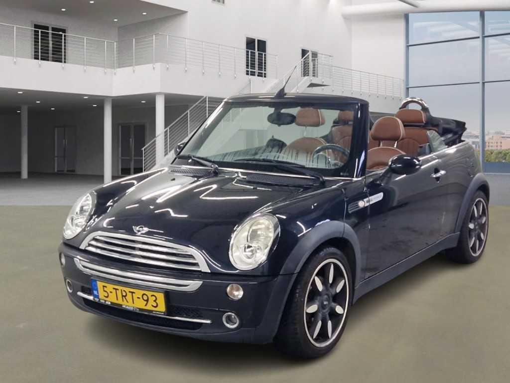 Mini Mini Cabrio 1.6 One Sidewalk, 5-TRT-93, Auto's, Mini, Gebruikt, 4 cilinders, Cabriolet, 4 stoelen