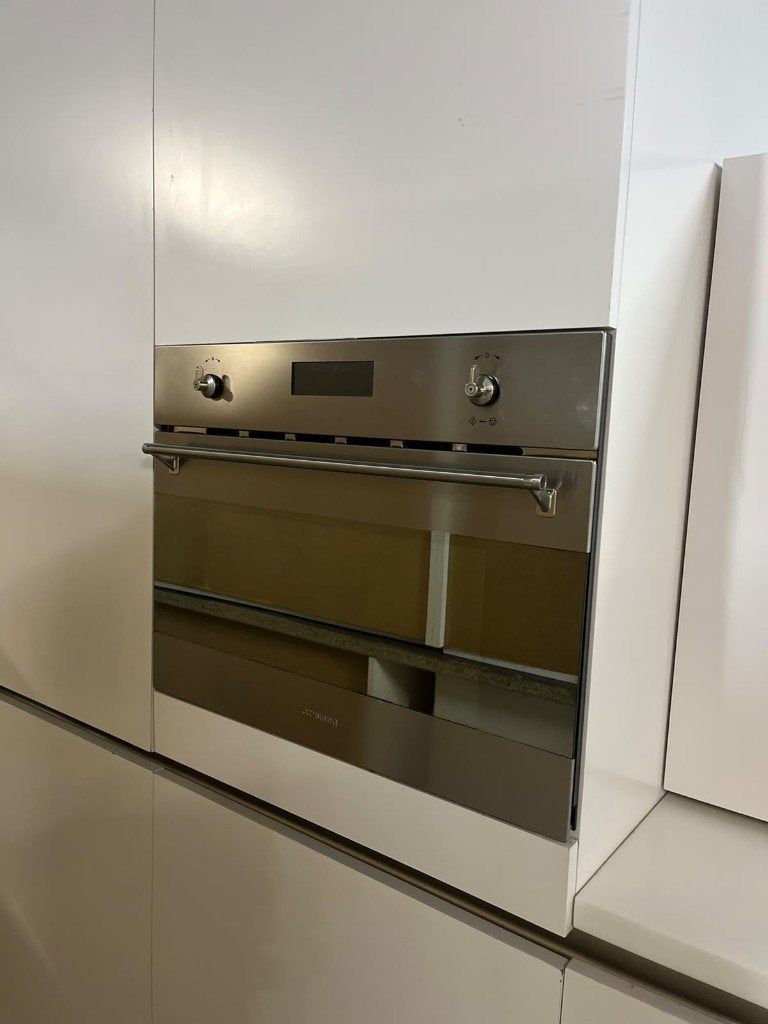 Keuken Compleet met APP 120Keukens op voorraad Nr. 3012, Ophalen, Zo goed als nieuw, Hoekkeuken, Greeploos