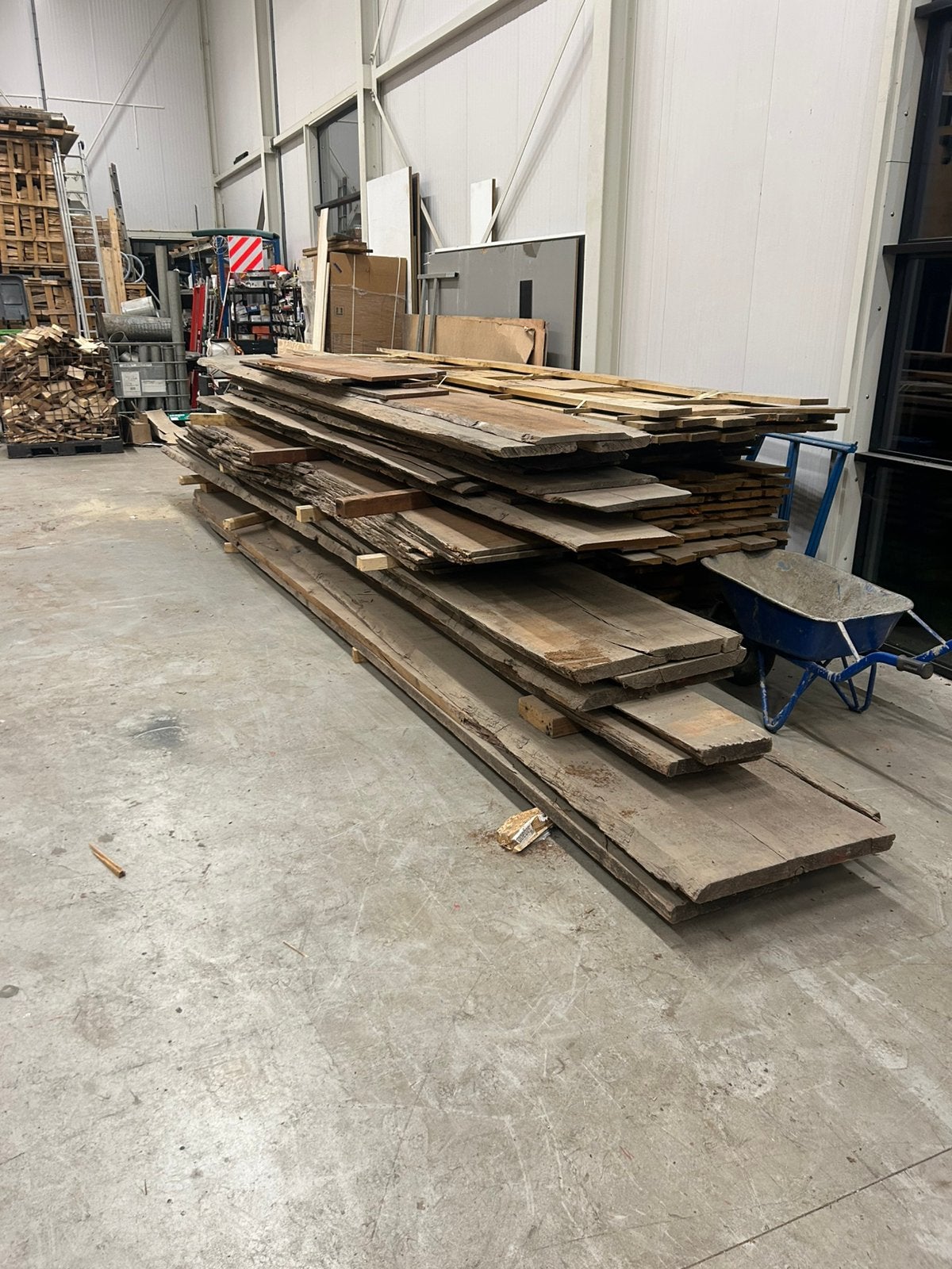 Iroko plaathout en bekantrecht, Ophalen, Nieuw, Balk, Overige houtsoorten
