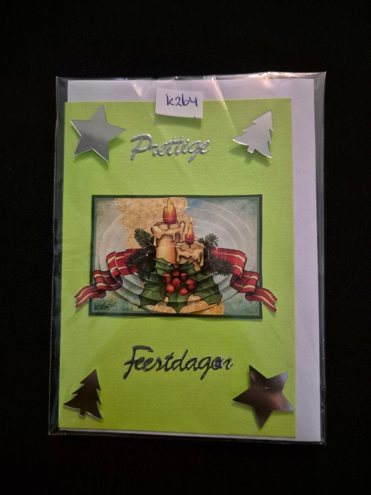 kerstkaartje incl envelop, Ophalen, Nieuw