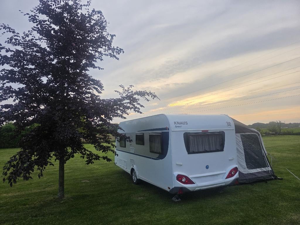 Knaus Sport 500 2018 Incl. Mover, voortent en Maxxfan., Rondzit, Frans bed, Particulier, Knaus