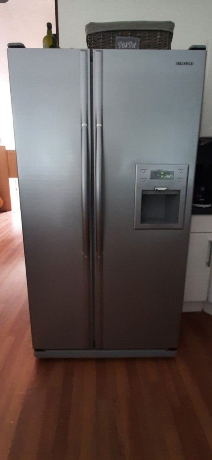 Samsung Side-by-Side Koelkast RS21WASM, Ophalen, Gebruikt, 200 liter of meer, 60 cm of meer
