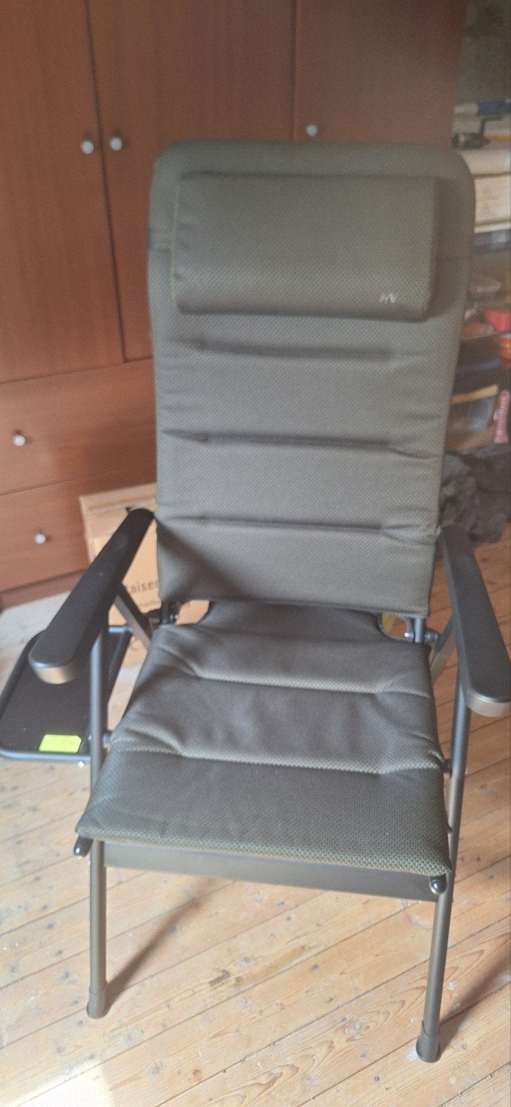 verstelbare campingstoelen, 2 stuks, Caravans en Kamperen, Kampeermeubelen, Ophalen, Zo goed als nieuw, Campingstoel
