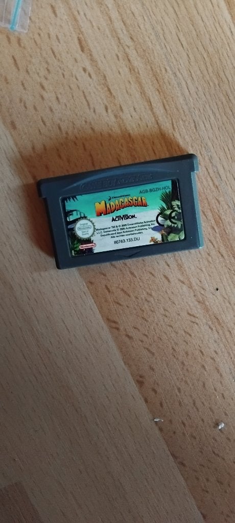 nintendo game boy advance game madagascar, Avontuur en Actie, Gebruikt, 1 speler, Ophalen of Verzenden
