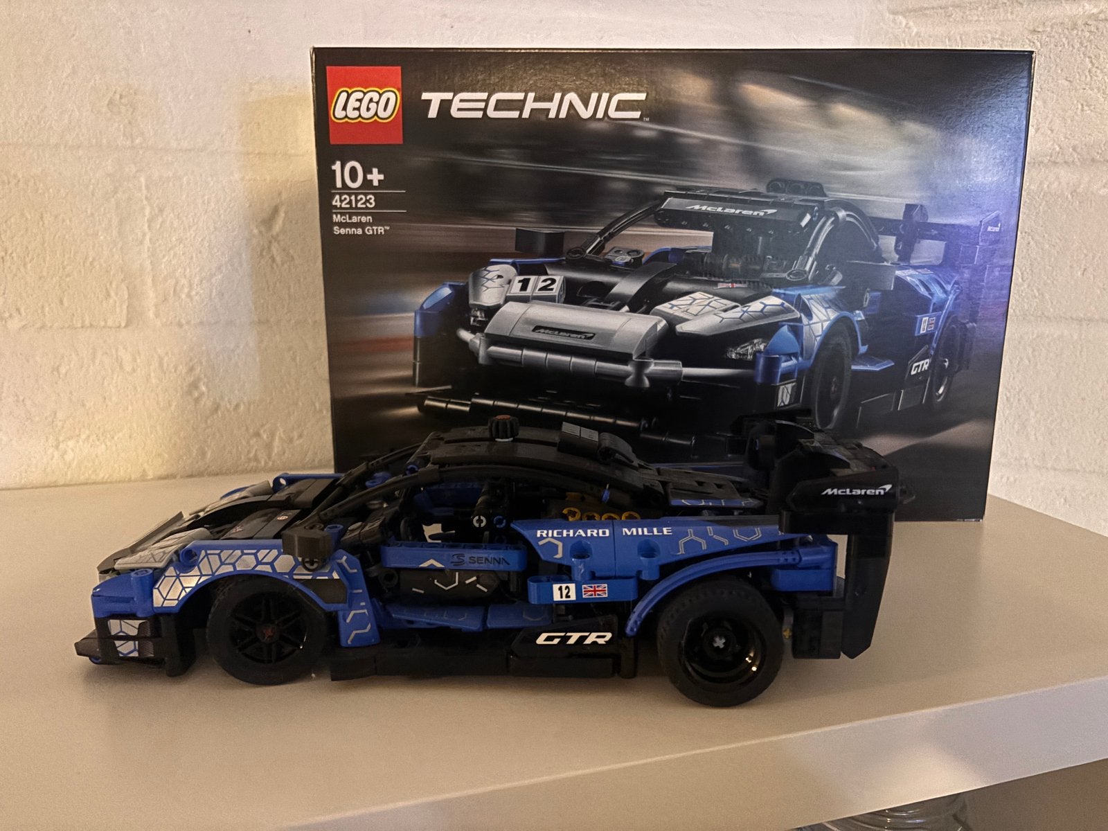 LEGO Technic McLaren Senna GTR 42123 – met originele doos, Ophalen of Verzenden, Zo goed als nieuw