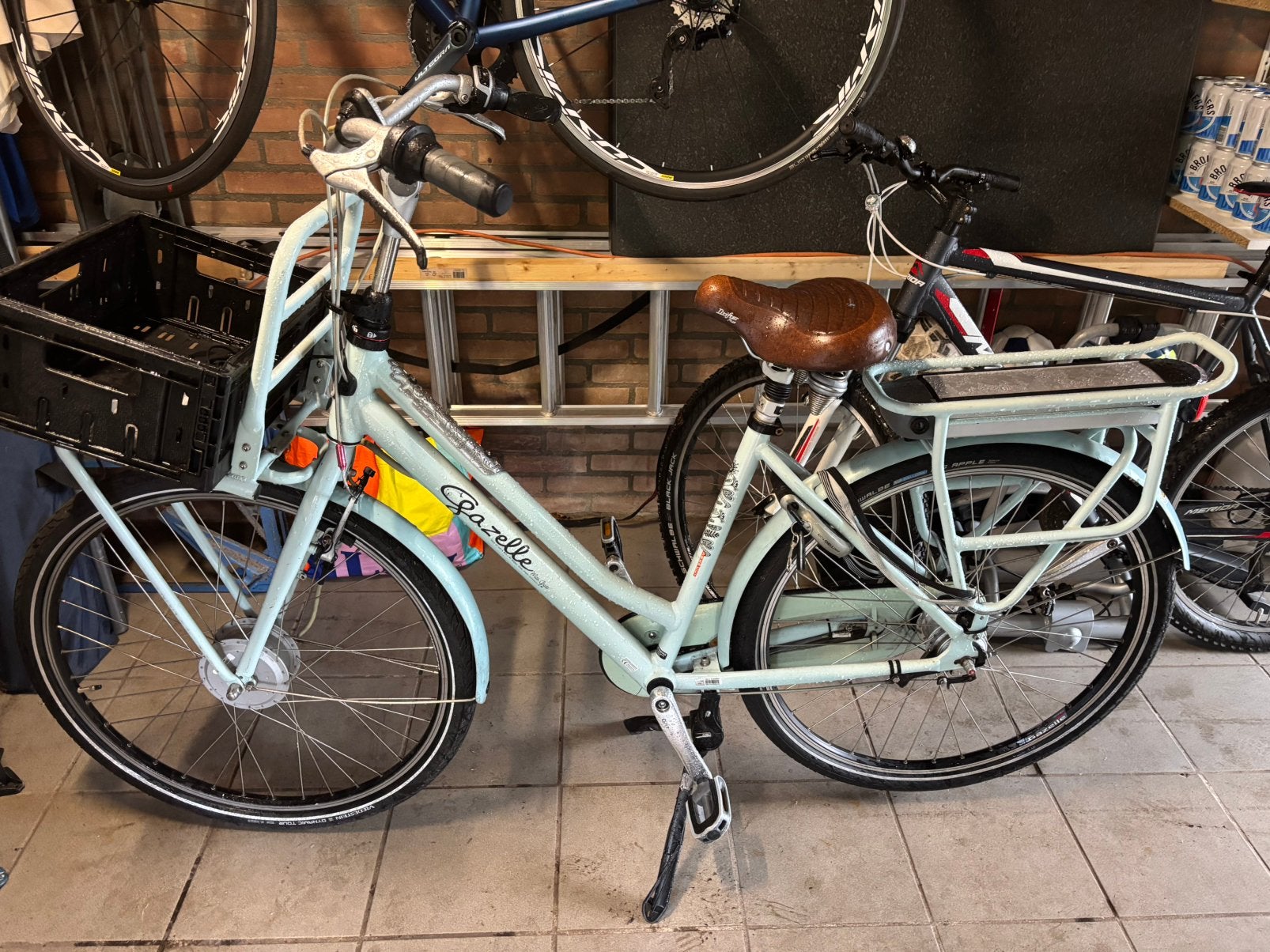 Defecte Gazelle E bike, Ophalen, Gebruikt, Versnellingen, Schijfrem