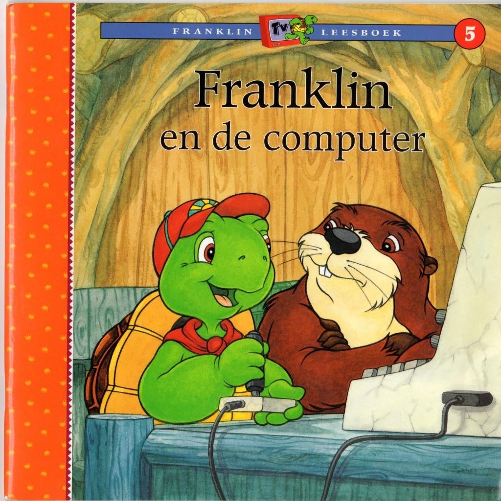 Franklin en de computer - Franklin jeugd leesboek, Ophalen of Verzenden, Zo goed als nieuw, Fictie algemeen