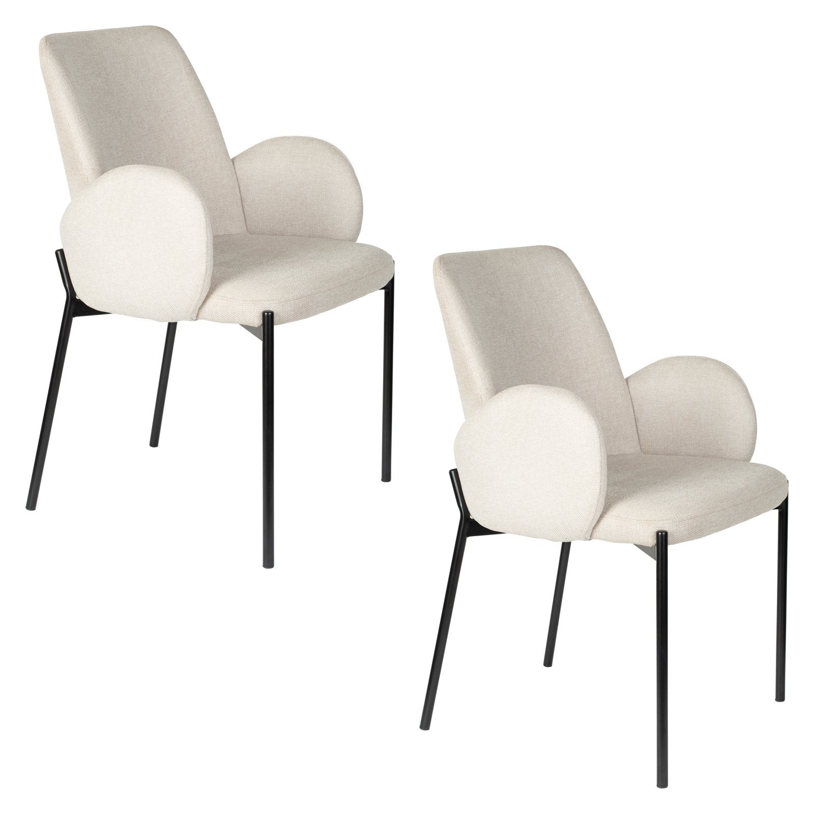 Housecraft Living Tjarda Stoel - Grote aantallen beschikbaar, Huis en Inrichting, Stoelen, Ophalen, Overige kleuren, Nieuw, Stof