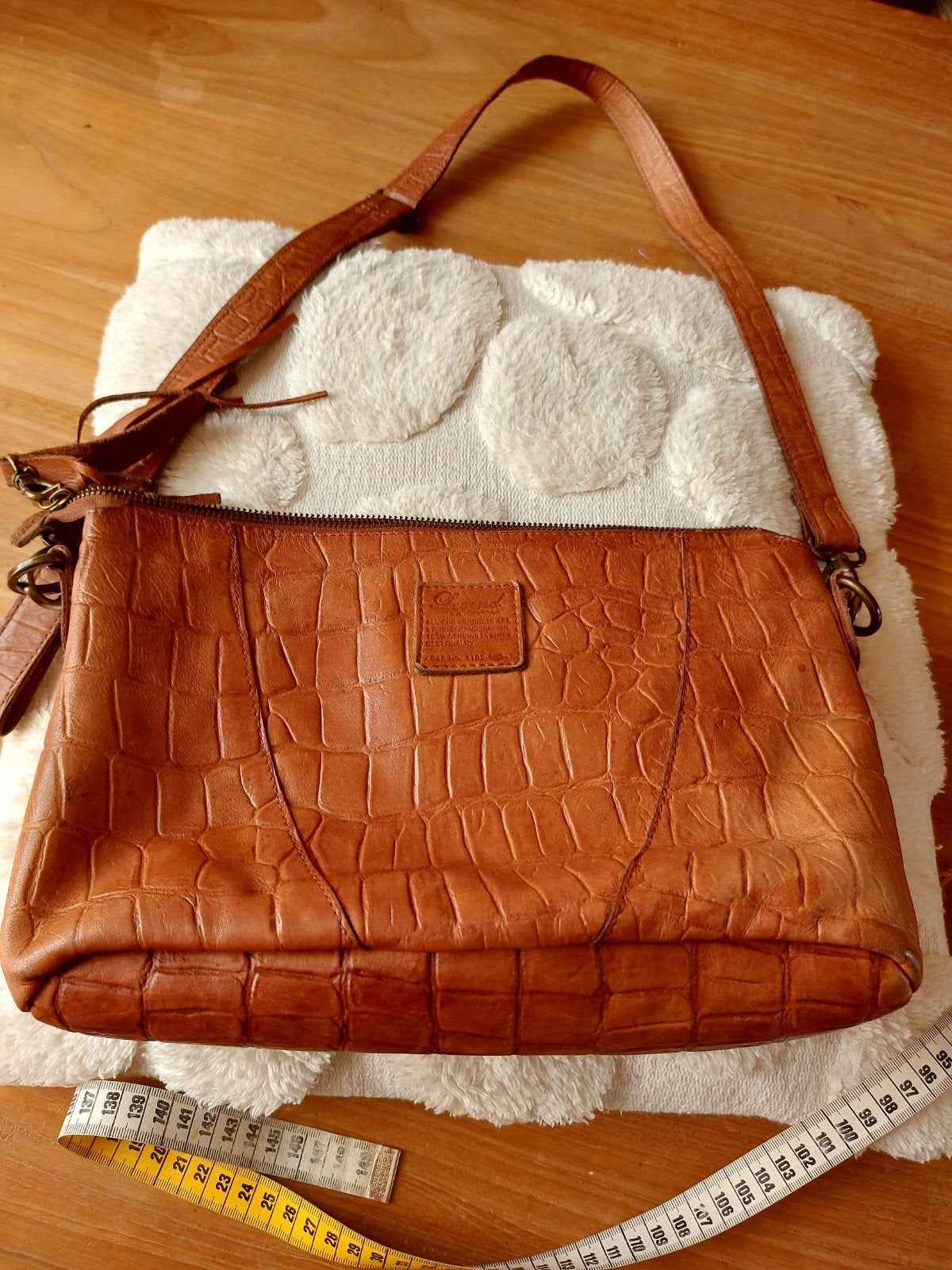 Mooie leren tas van Legend, Sieraden, Tassen en Uiterlijk, Ophalen of Verzenden, Gebruikt, Bruin, Handtas