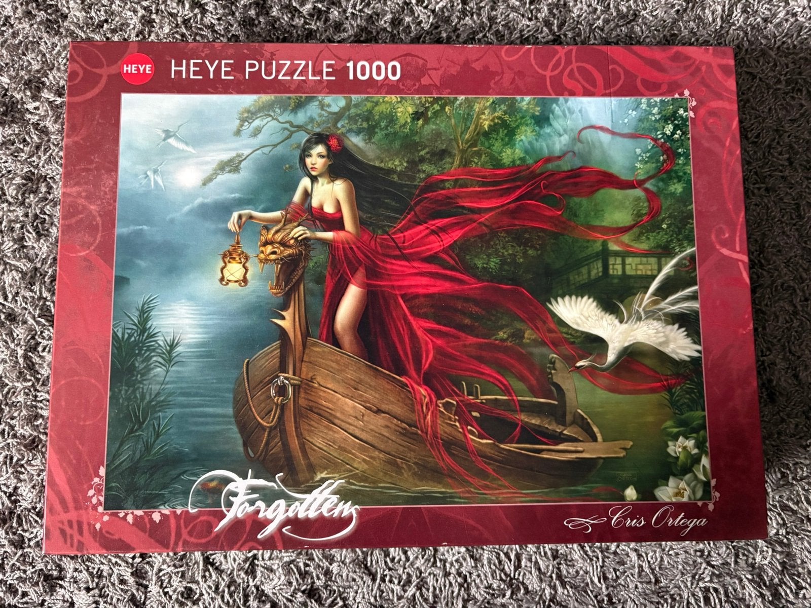 Swans Heye puzzel 1000 stukjes, Ophalen of Verzenden, 500 t/m 1500 stukjes, Zo goed als nieuw