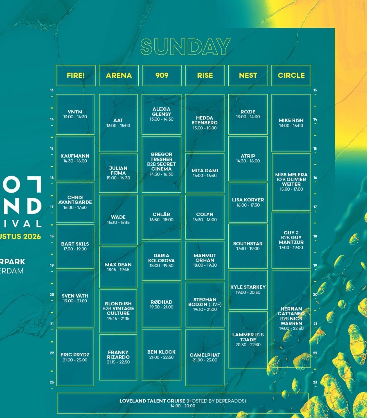 Loveland | Sunday tickets | 1ticket over, Twee personen