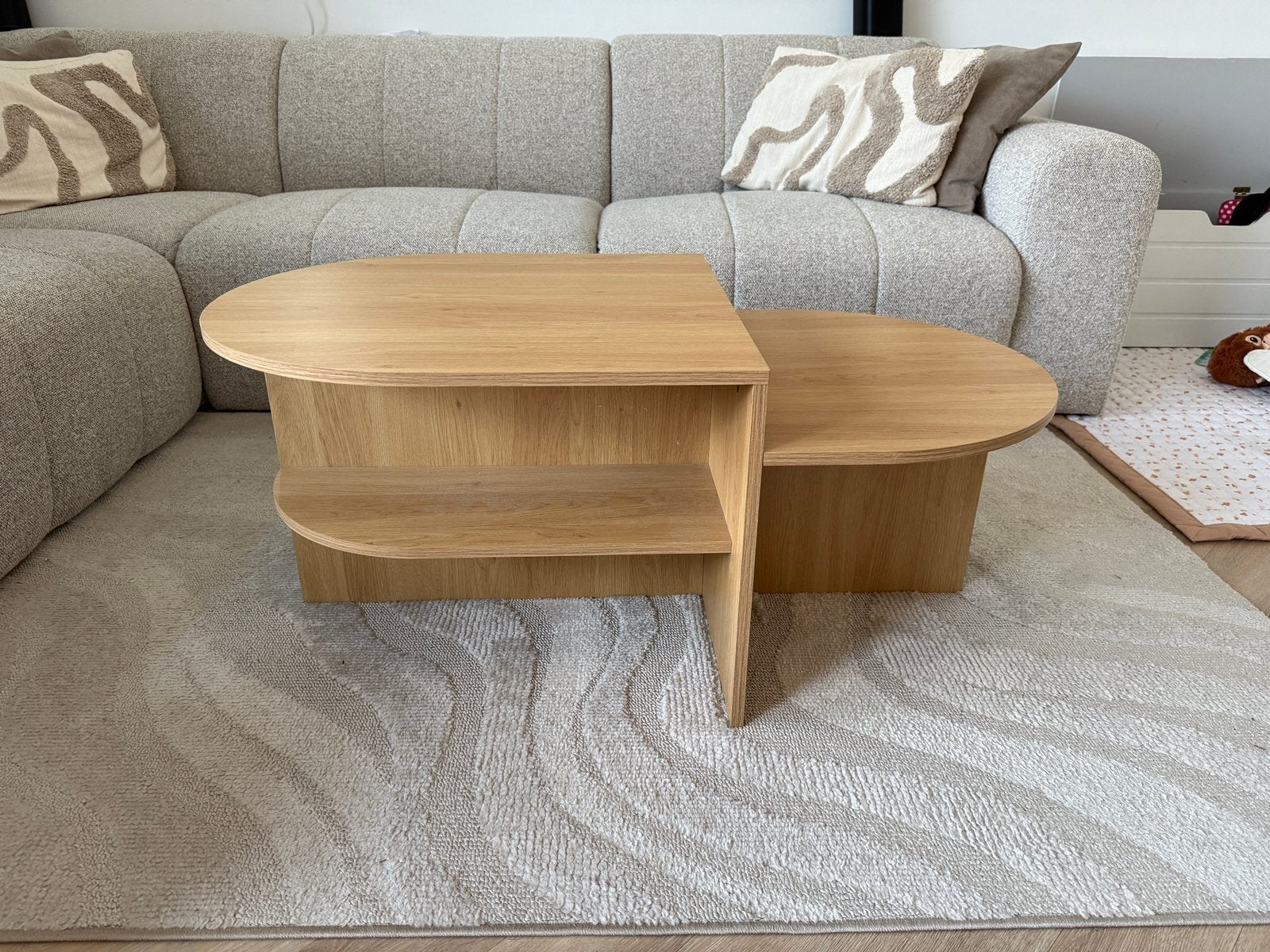 Salontafel Jysk, Ophalen, 100 tot 150 cm, 50 tot 100 cm, Zo goed als nieuw