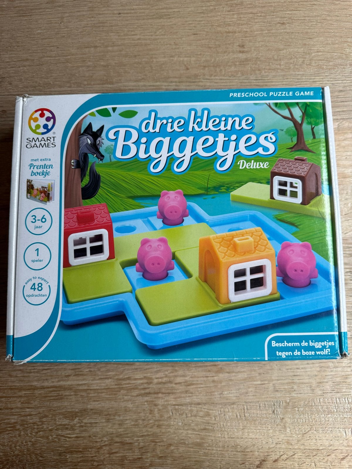 SmartGames Drie Kleine Biggetjes Deluxe Puzzelspel, Ophalen, Gebruikt, Puzzelen