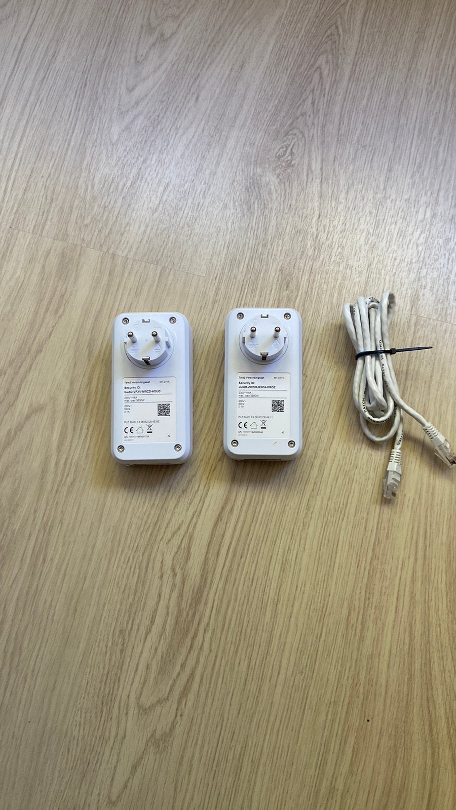 Powerline adapters, Computers en Software, Powerlines, Ophalen of Verzenden, Zo goed als nieuw